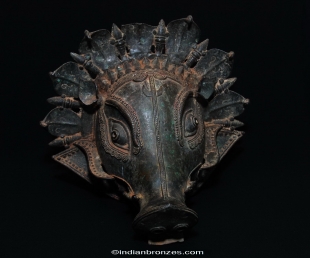 Boar Bhuta Mask (Piece IBH282, Image 3649)