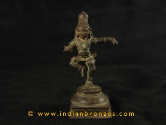 Dancing Balakrishna (Chola) (Piece IBS257, Image 4709)