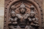 Vishnu Wood Carving (Piece IBH343, Image 4650)