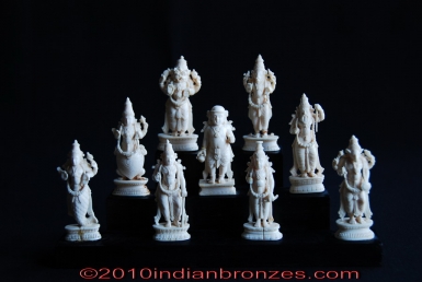 Ivory Dashavatara Set (Piece IBH203, Image 2951)