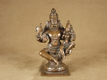 Gold/Ruby Lakshminarasimha (Piece IBS116, Image 2534)